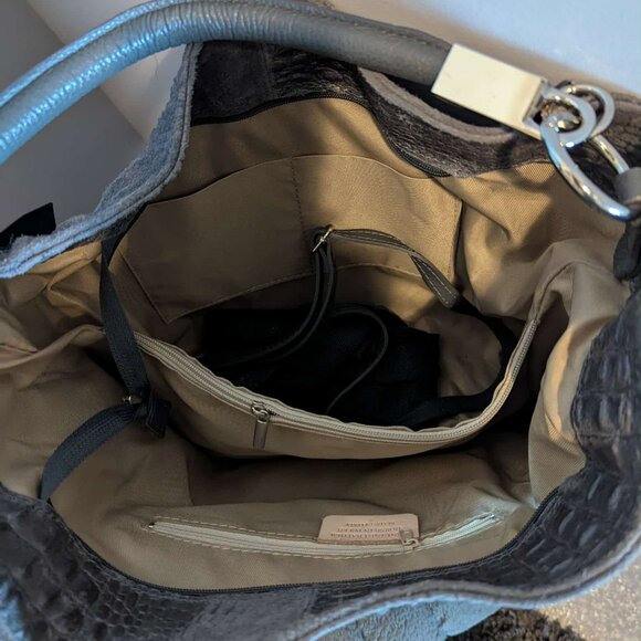 Lucca Baldi Leather Tote - Picture 4 of 4